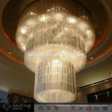 Luxe hôtel cristal Chine lumière